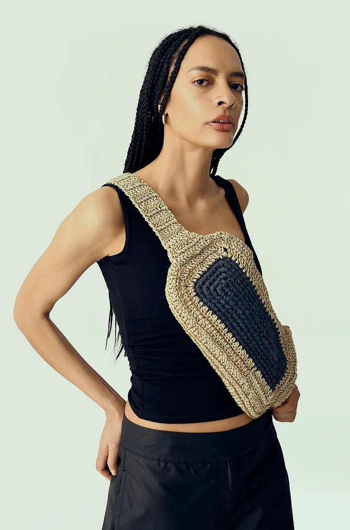Bandolera con placa