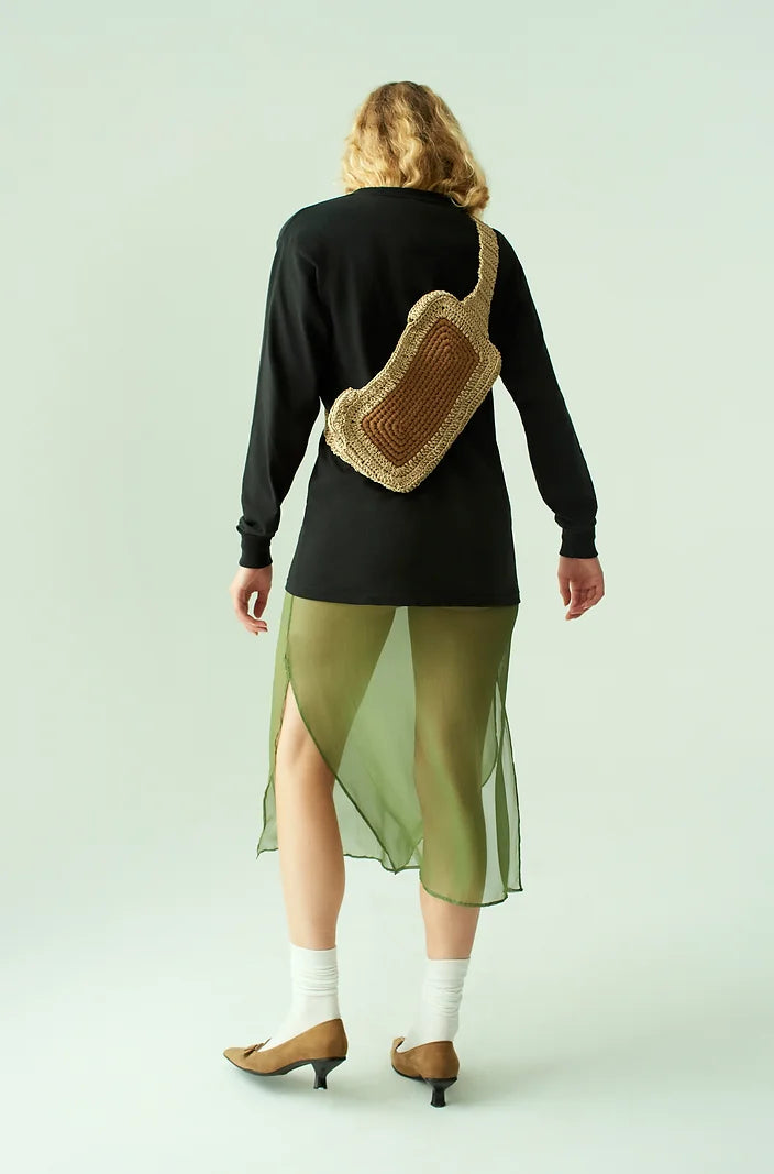 Bandolera con placa