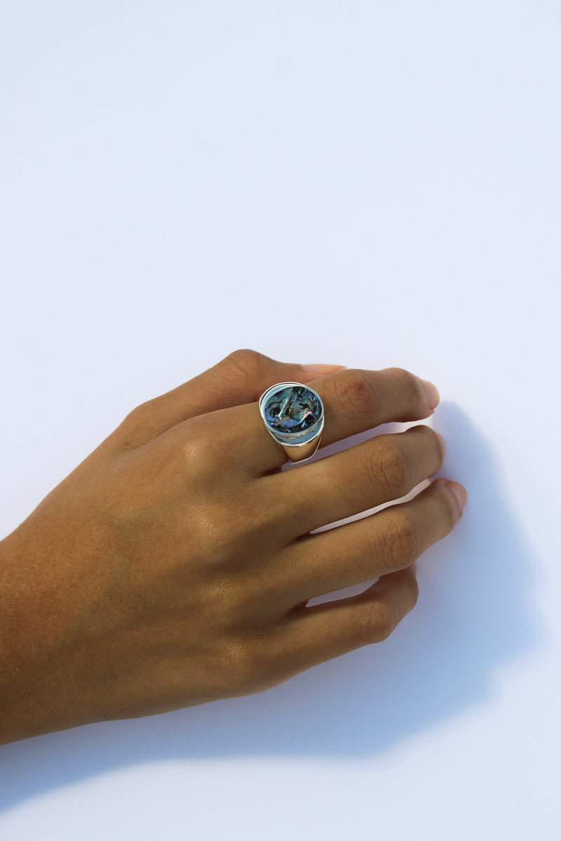 Permutte Ring Abalone