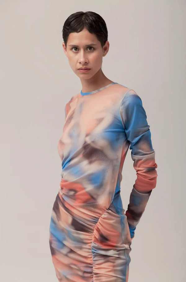 Vestido de malla Sonnen