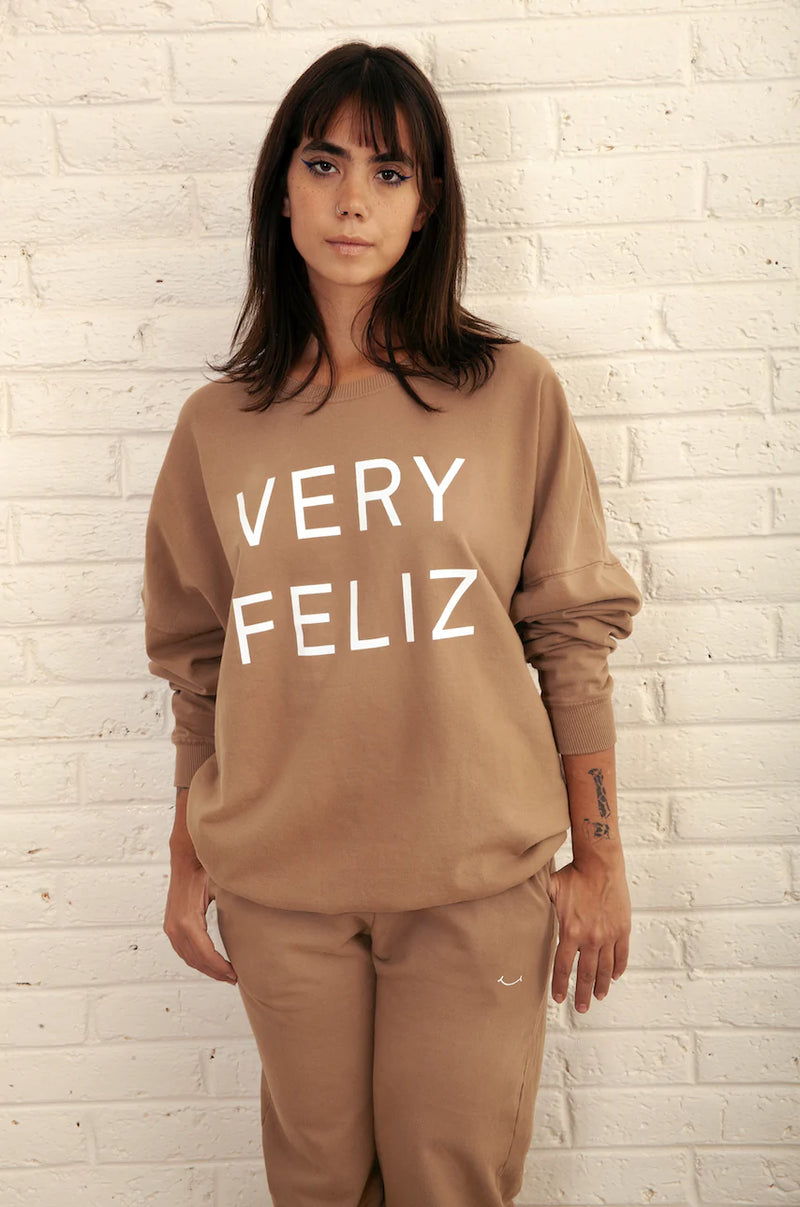 Sudadera Muy Feliz