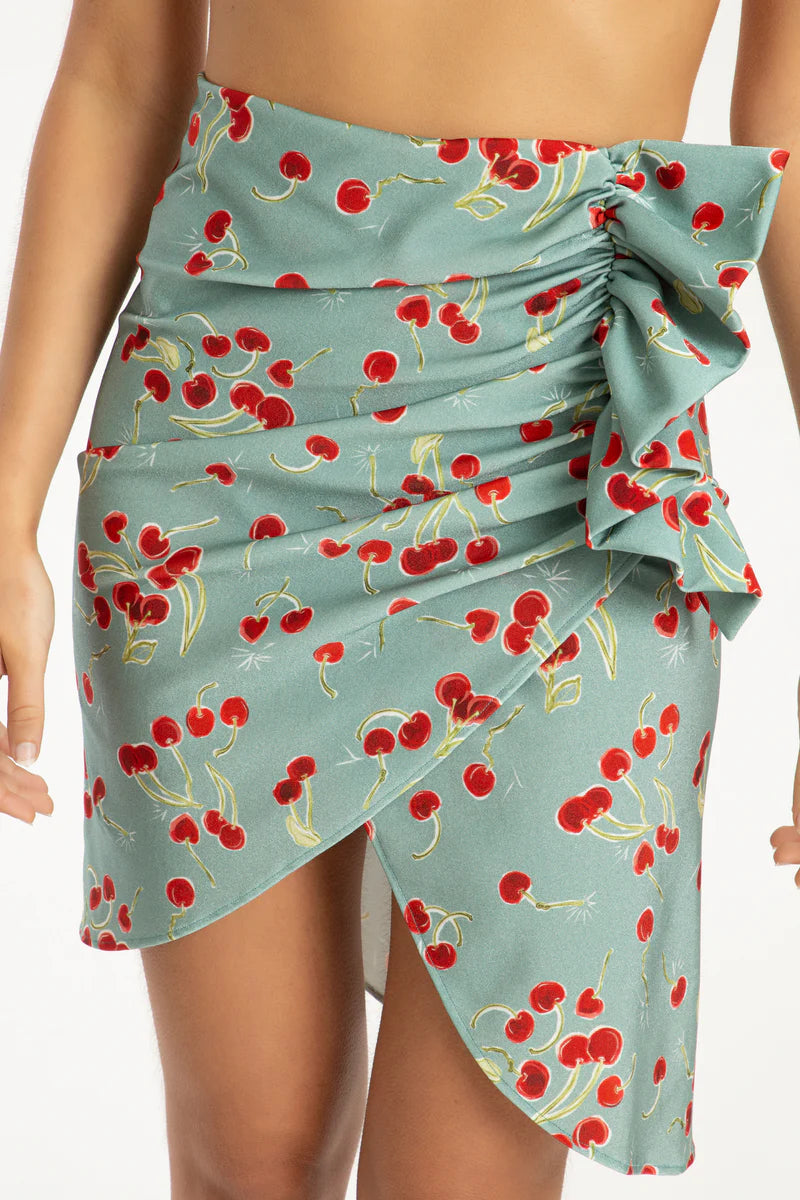 Cherry Bomb Ruffle Skirt