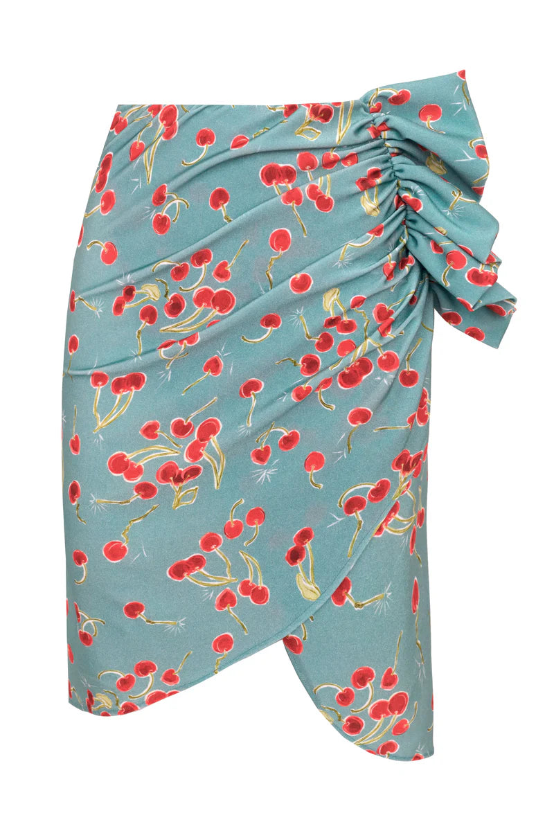 Cherry Bomb Ruffle Skirt