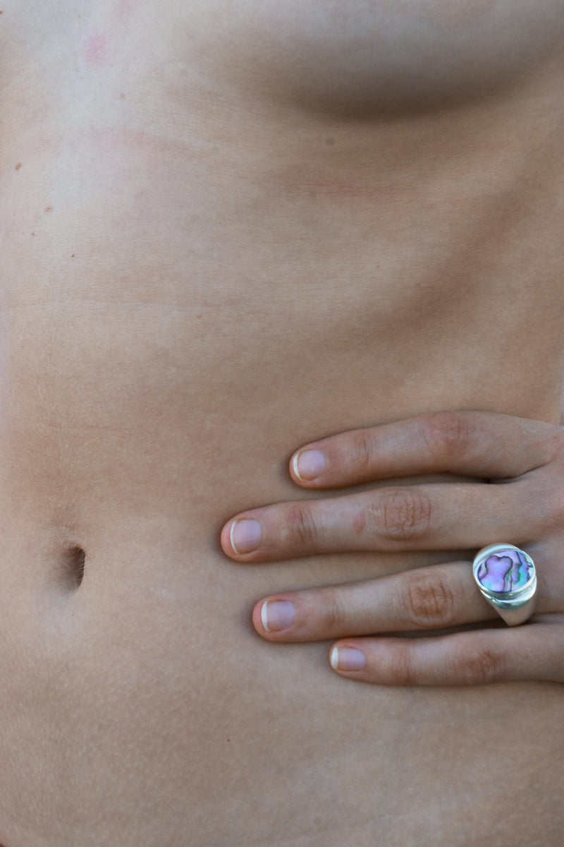 Permutte Ring Abalone