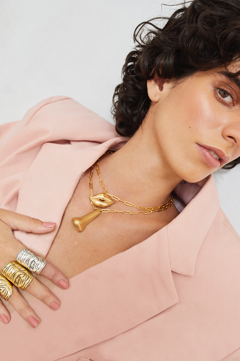 Lip Necklace