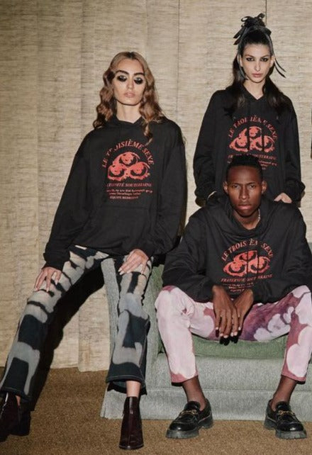 Sudadera con capucha Le Parteneire