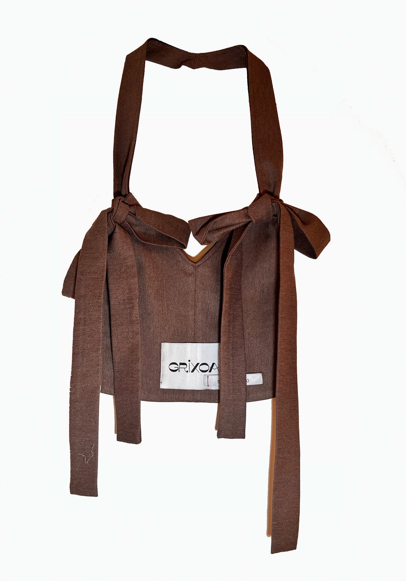 ORGANIC TRIANGLE mini tote