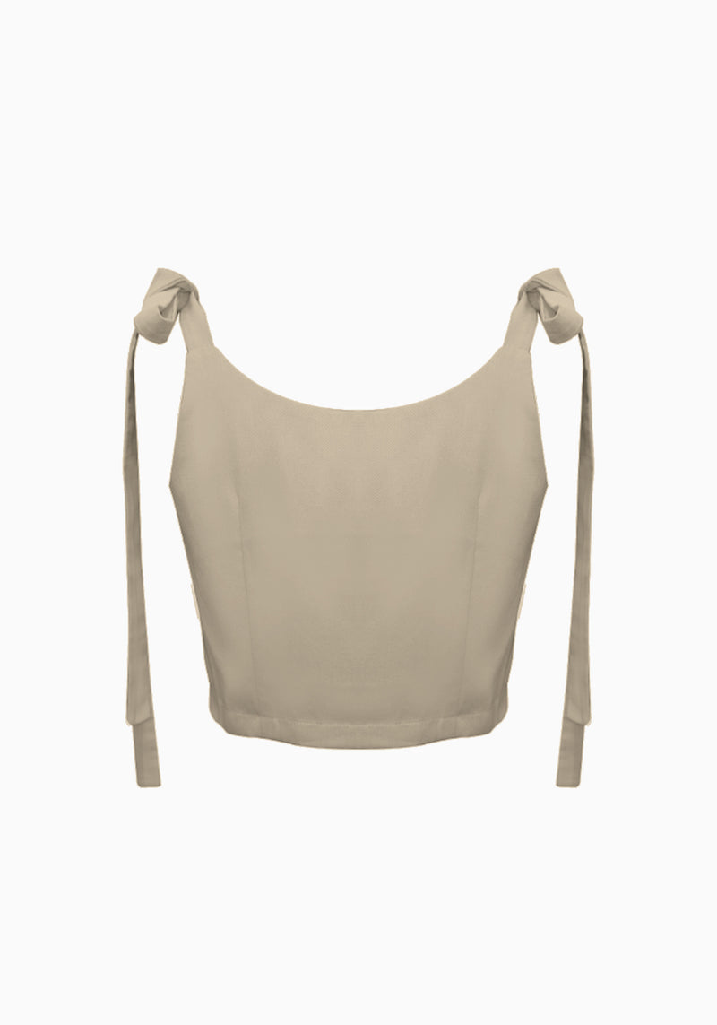 ATTACHMENT CROPPED VEST TOP