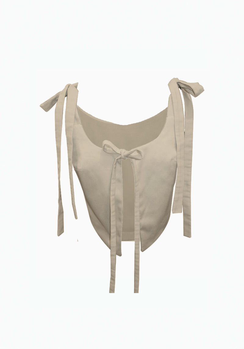 TOP CHALECO CORTO ACCESORIO
