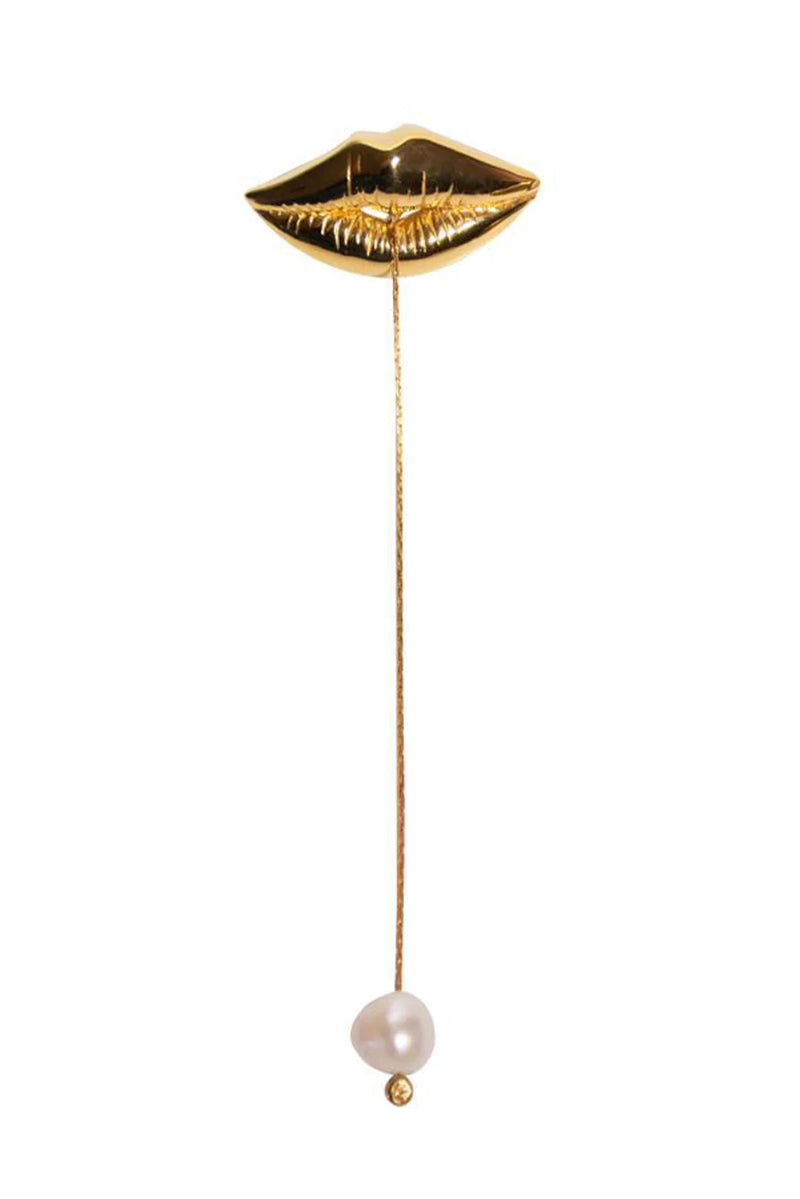 Lips and Pearl Earring