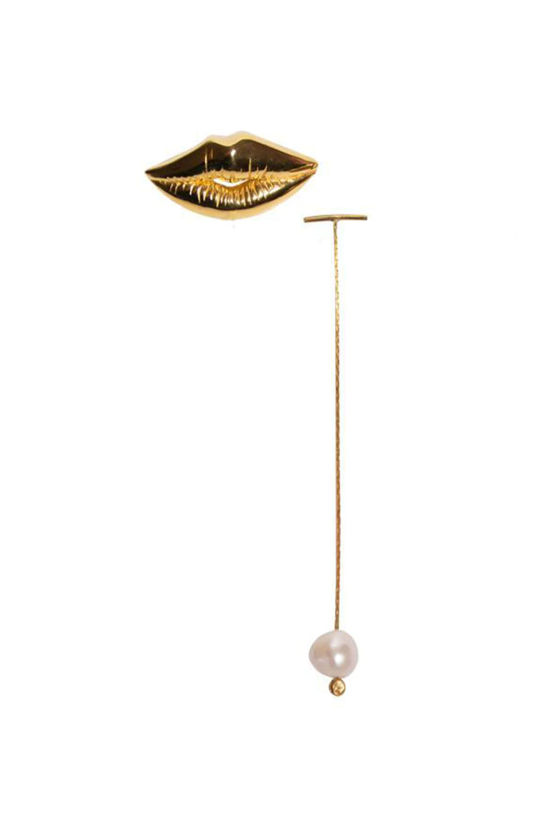 Lips and Pearl Earring